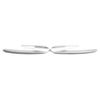 Fog Light Grills Trim Cover 51117279695, 51117279696 Trim For 328i/320i Fog Lights Headlights Covers Frame