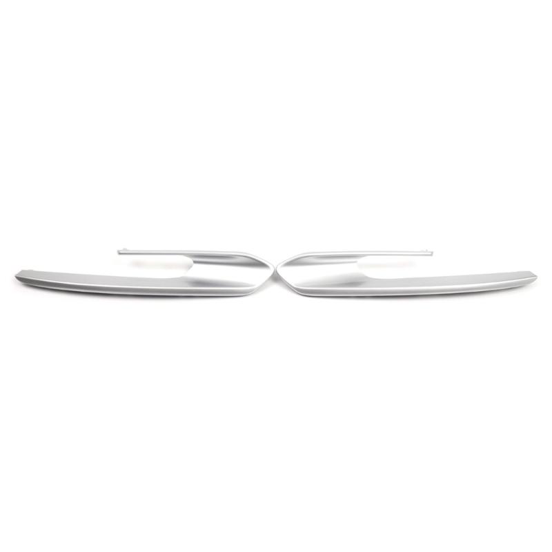 Fog Light Grills Trim Cover 51117279695, 51117279696 Trim For 328i/320i Fog Lights Headlights Covers Frame