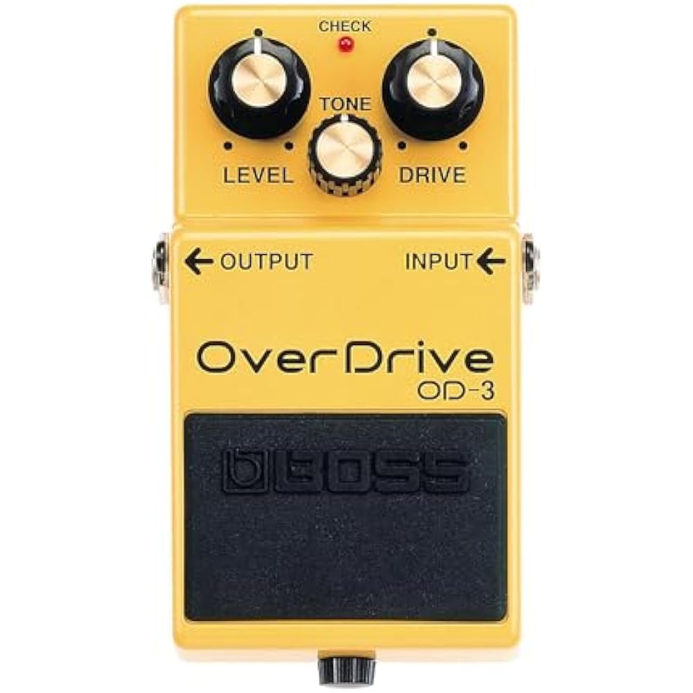 BOSS Overdrive OD-3 yellow