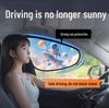 Auto-Sonnenschutz Statisch Haftende Folie - Wärmeisolierung, Sichtschutz und Sonnenschutz für Fenster und Windschutzscheibe.
