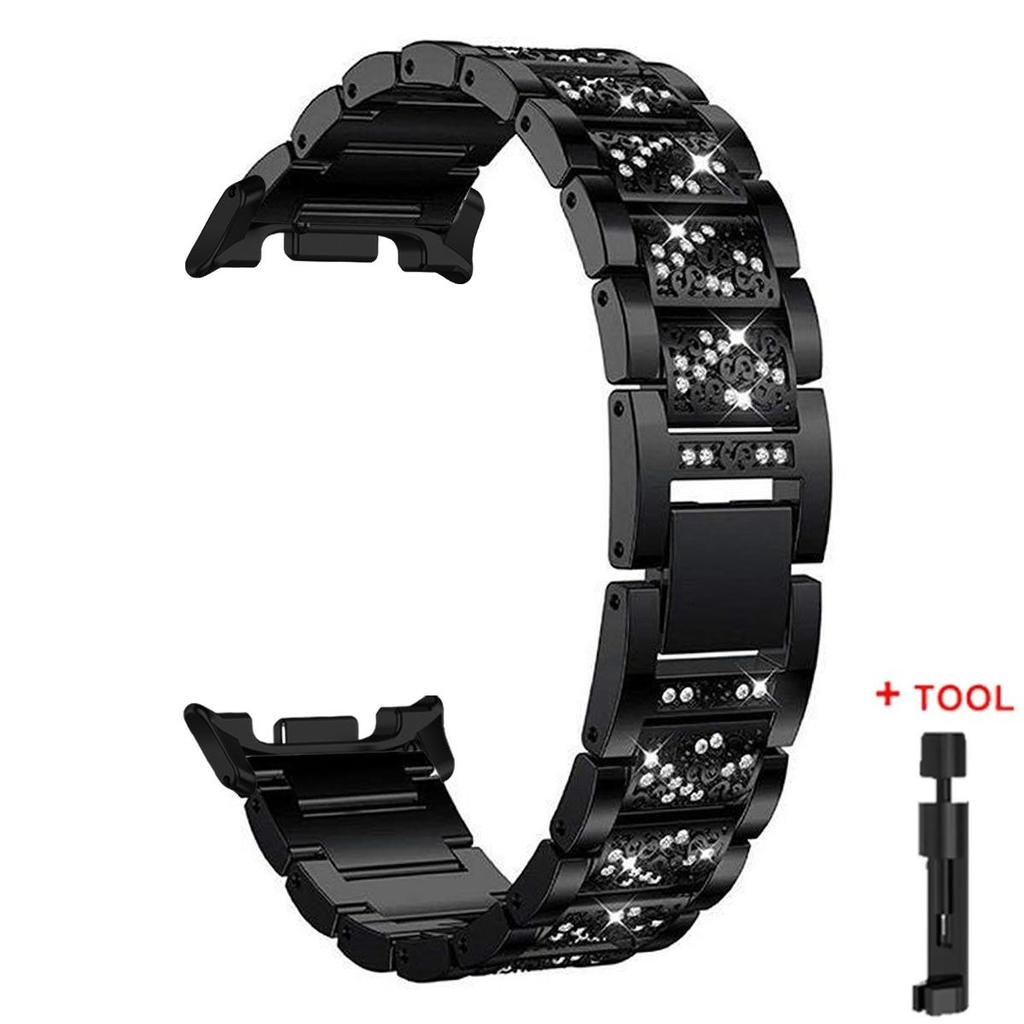 Women’s Diamond Band For Samsung Galaxy Watch 8 40mm 44mm 8 Classic 46mm Watch Strap for Galaxy Watch 7 Ultra 47mm/Ultra 2026