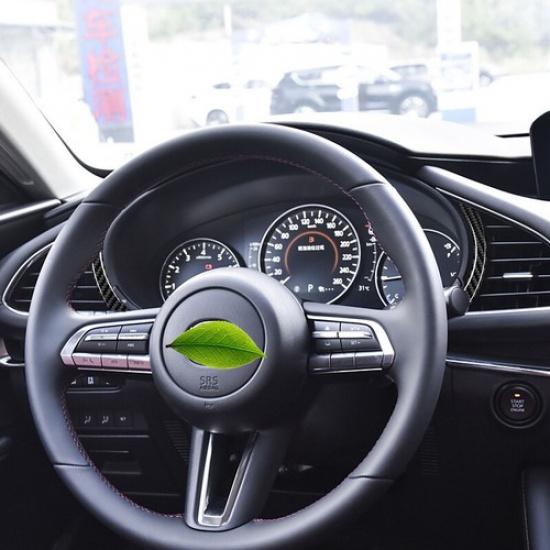 Carbon Fiber Driver Dashboard Meter Frame Edge Cover For Mazda 3 Axela -2024