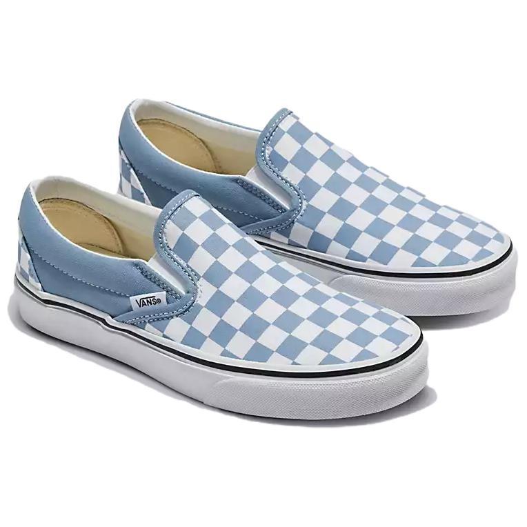 Vans Classic Slip-On 'Color Theory Checkerboard Dusty Blue' Men's VN000BVZDSB