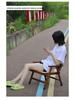 Portable Foldable Rattan Chair for Outdoor Picnic, Camping, Beach, Fishing & Travel