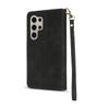 Wallet Multi-card Zipper Kickstand Magnetic Flip Leather Case For Samsung Galaxy S24 Ultra S23 FE S22 Plus A14 A15 A53 A54 A55