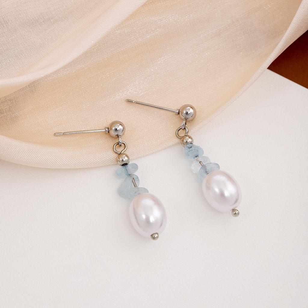 Antique Beaded Long Fringed Earrings, Chinese Hanfu Accessories, Flower Fan Bow Earrings.