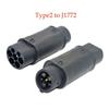 EV Car Charging Connection Adapter from IEC 62196 to J1772 Support 16A 32A  Powerful EV Charging  Adapter