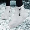 Women'S Ankle Boots Barefoot Thick Soled Shoes Winter Short Boots Warm Lined Zipper Snow Boots Suitable Wearing In Cold Weather
