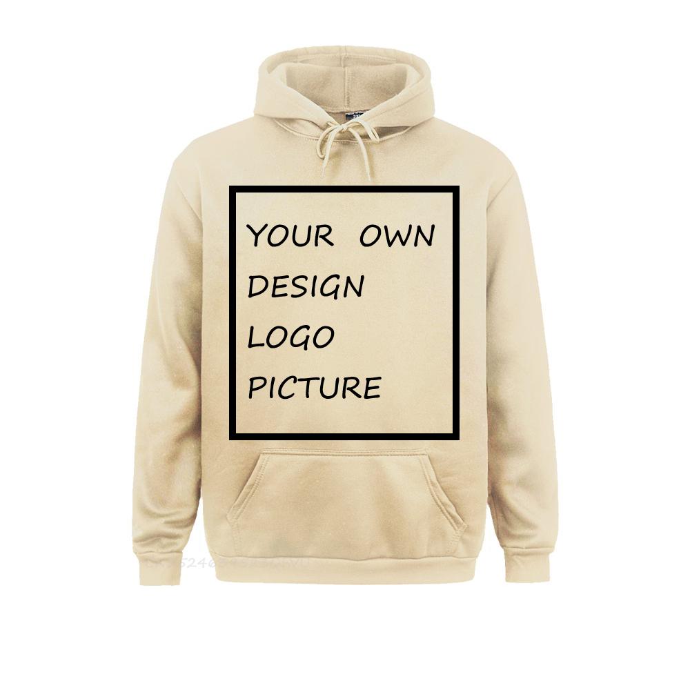 Diy YOUR OWN DESIGN Hoodie Men Women Long Sleeve Pullover Hoodie Camisa LOGO DIY02 Hoodies