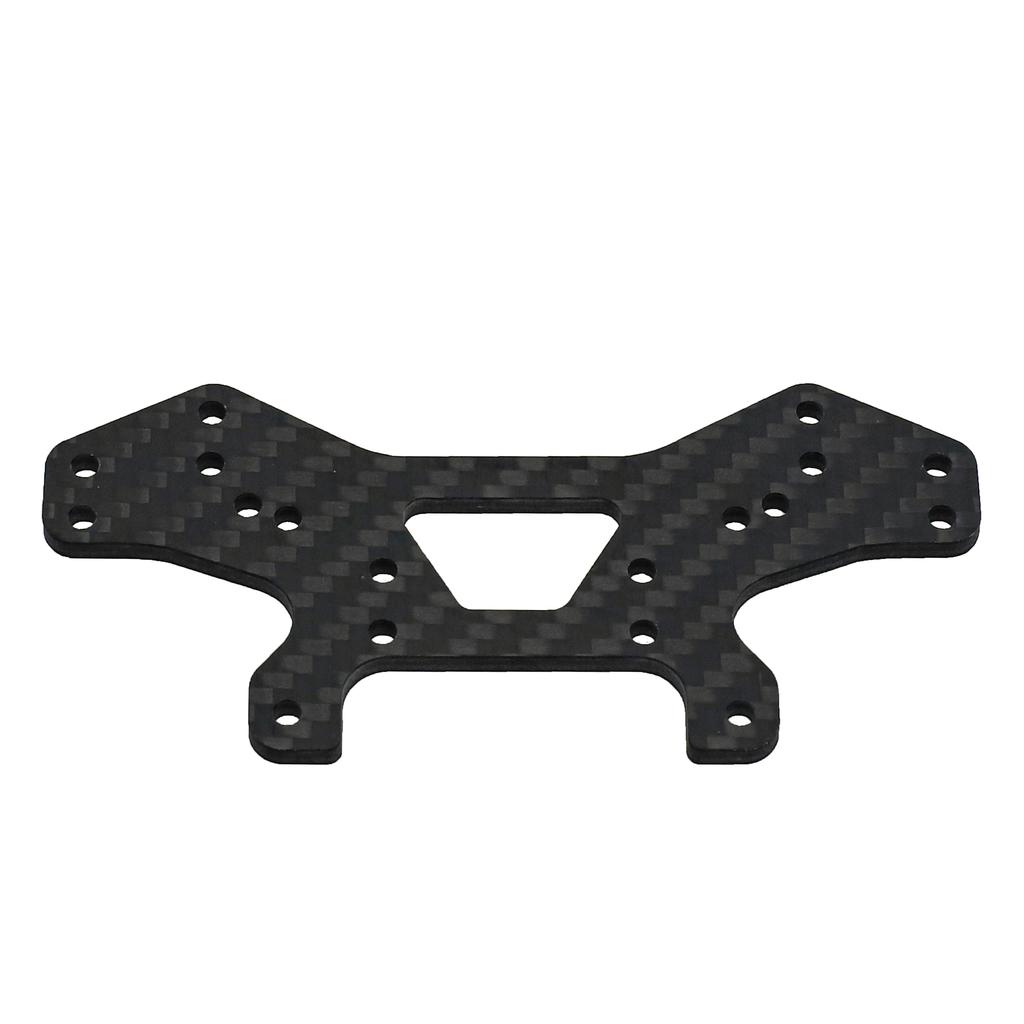 Carbon Fiber Shock Tower Plate for MJX Hyper Go 10303 10304 – Front & Rear Suspension Upgrade for 1/16 RC Car