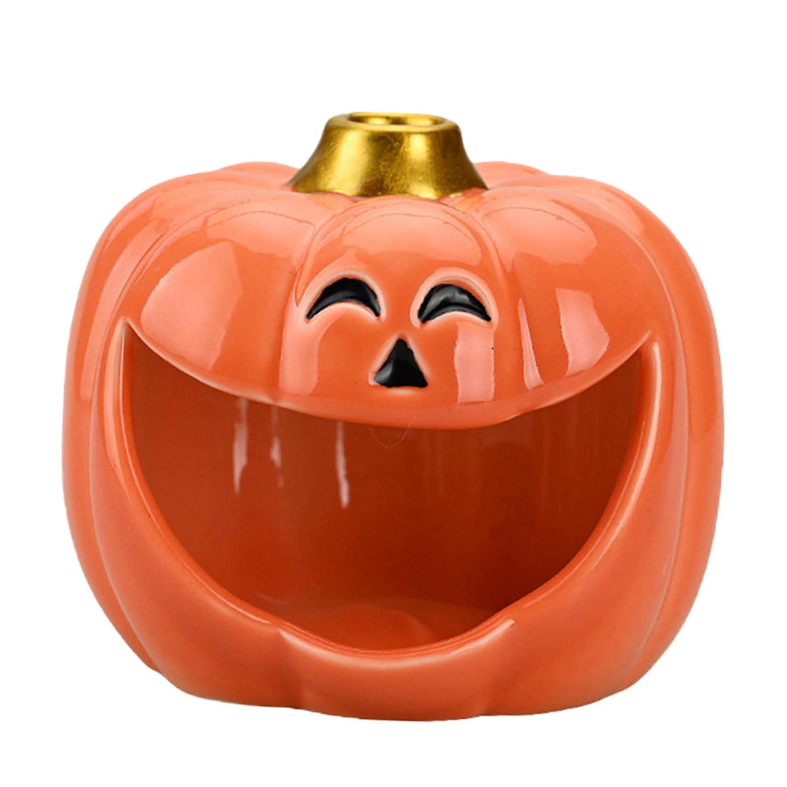 Фарфоровый подсвечник, праздничные канделябры, тыквенная курильница для благовоний