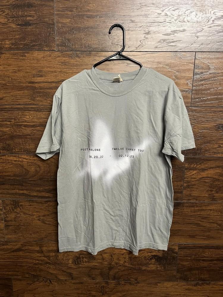 Post Malone Twelve Carat Tour T-shirt - Butterfly Tee - XXL Unisex T-Shirt XXL