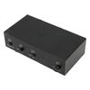 48 V Phantom Power Supply Professional Iron Shell Phantom Power with XLR Cable for Music Recording Equipment