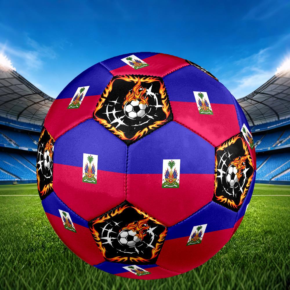 1pc Haitian Sports Theme Size 5 Soccer Ball Professional Match Training Football Indoor &Outdoor Sports Ball Lightweight Durable c6632