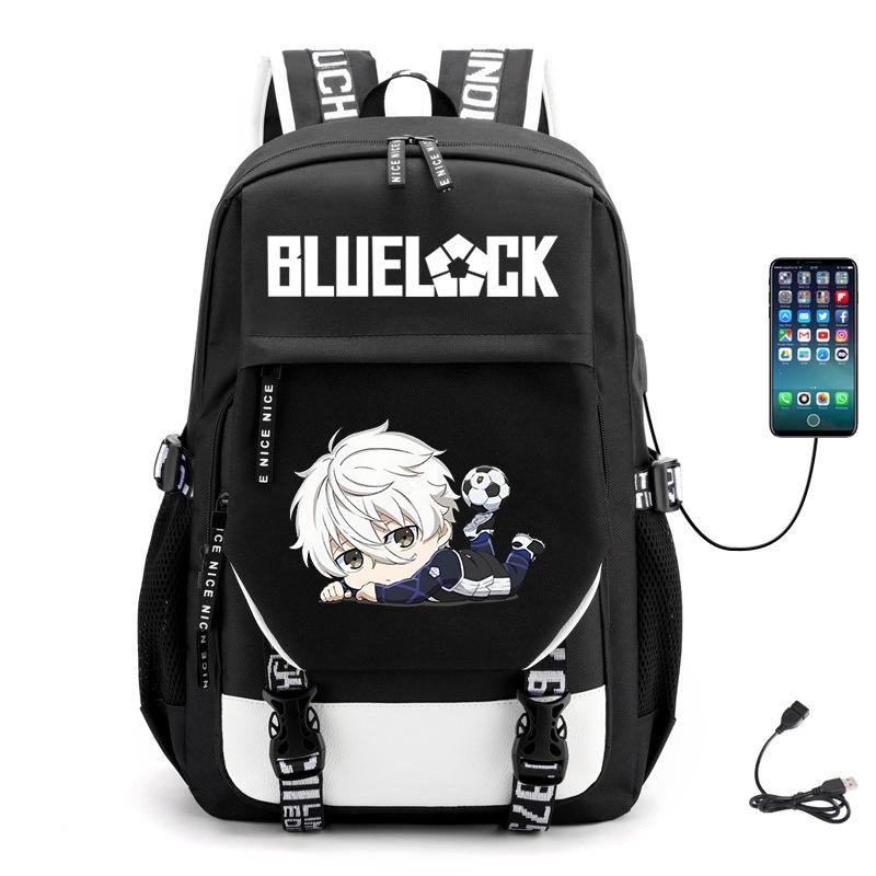 Animation Schoolbag, Primary And Secondary School Students Leisure Travel, Large Capacity Usb Backpack