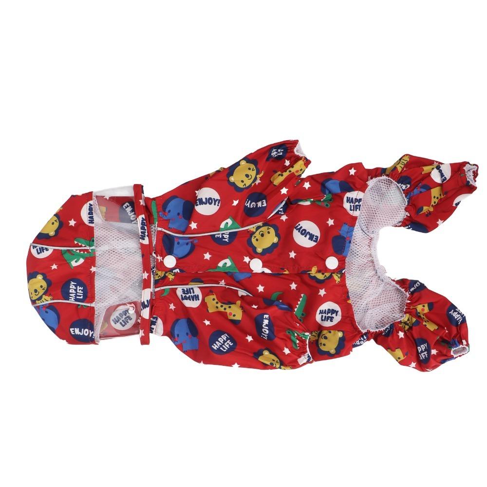 Full Belly Wrap Pet Rainwear Foot Cover Integrated Dog Poncho Pet Rain Coat  Rainy Day Outdoor Trip