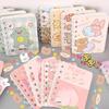 Set of 20 Mini Cartoon Sticky Notebooks for Students