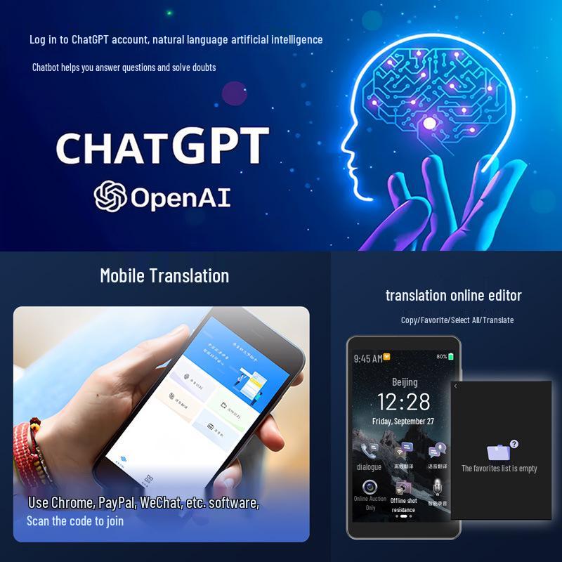 Mehrsprachige Tragbare Übersetzer-Ohrhörer: Offline Sprach-Smart-Reisegerät