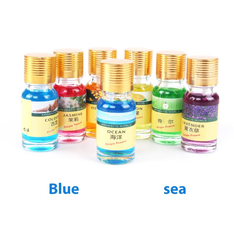 10ml tekutý barevný parfémový doplněk pro vonnou lampu do auta