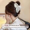Korean Pearl Polka Dot Triangle Hair Clip: Elegant 2025 Women's Updo Accessory