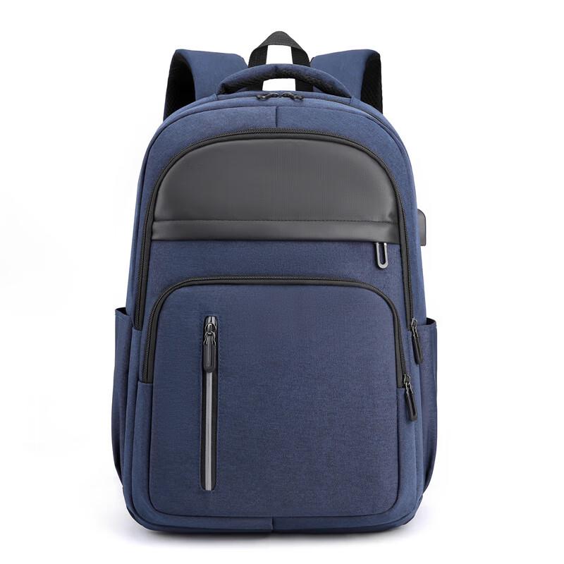 Men s Business Travel Laptop Backpack One Size