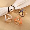 Jewelry Cross Crystal Rhinestone Shawl Clip Women Scarf Buckle Scarf Ring Korean Brooch Pins