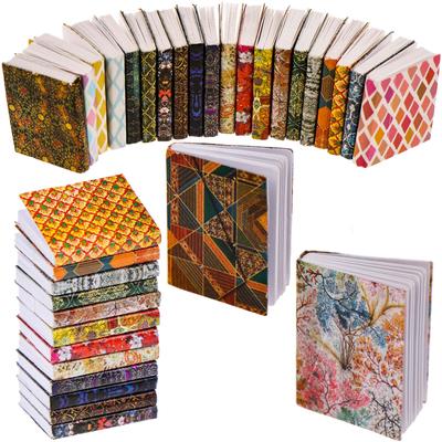 20 Pcs 1:12 Scale Miniatures Dollhouse Books Assorted Retro Vintage Mini Books M