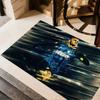 Inter Milan Celebration Floor Rug Office Rug Suitable for Study Room Outdoor Playrooms Bedrooms Anti-slip Rug Decorate Offices Best for Christmas