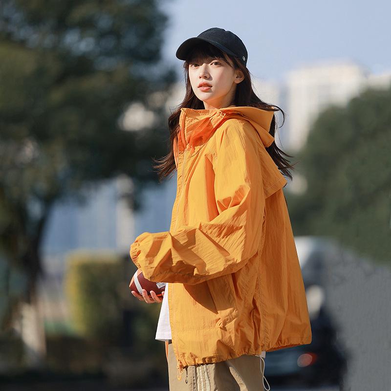 1011 summer new UPF10 + breathable and light sunscreen clothes for men and women, outdoor UV protection, casual and versatile
