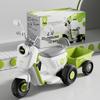 Children's Battery-Powered Electric Tricycle: Ride-On Toy Car with Remote Control for Boys and Girls  