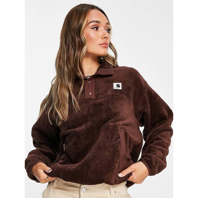 

Пушистый флис Carhartt WIP с логотипом на груди