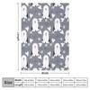 LOVE Old English Sheepdog - Black and White 1 Throw Blanket Designer Blankets Blanket For Decorative Sofa
