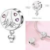 925 Sterling Silver Mom Friend Forever Charms Bead CZ Zircon Family Love Dangle Fit Original Bracelet DIY Women Jewelry GiftGood Product