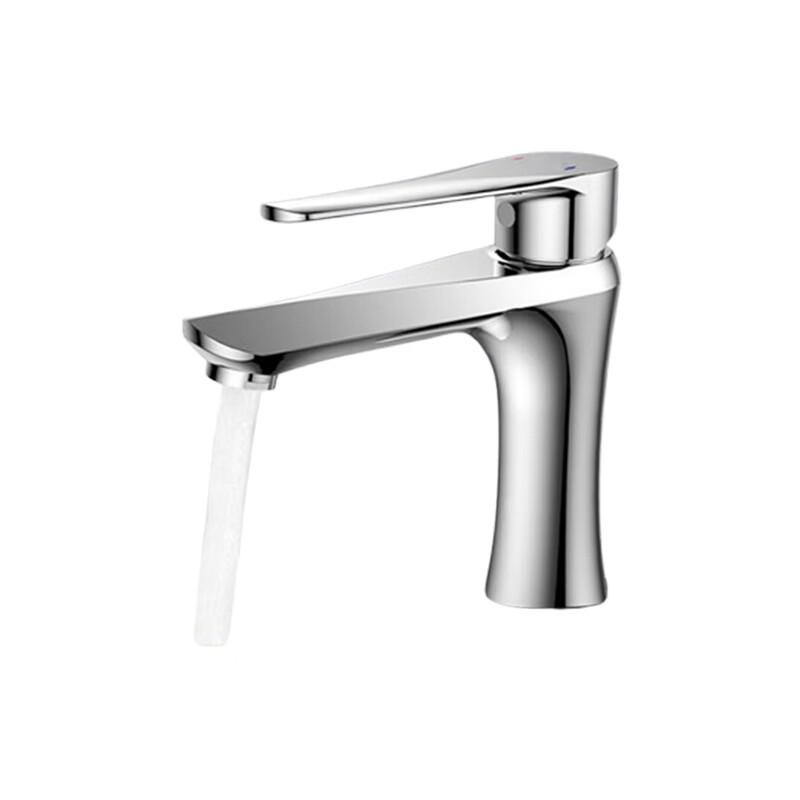 Jinghong Refined Copper Bathroom Basin Faucet Set