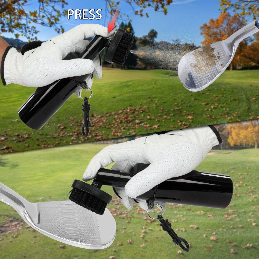 Düsendesign Golfschlägerkopf Reinigungsbürste Drucktyp Golf Squeeze Flasche Breite Anwendung