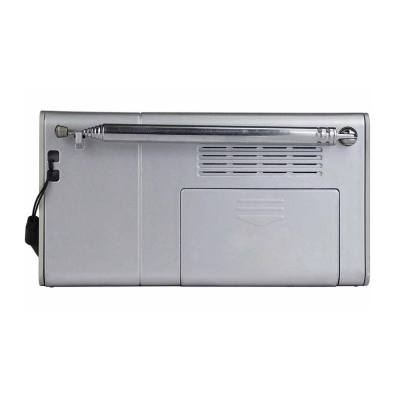 Mini Portable FM AM Radio with Frequency Window & Build In Loudspeaker Easy to Carry for Elderly Battery Power