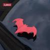 3D Batmobile Car Sticker, Heatproof and UV-Resistant, Long-Lasting Decorative Decal for Rear Trunk Wing Scratch Protection - Aut