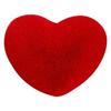Heart-Shaped Faux Wool Love Pillow for Sofa and Office Chair Backrest