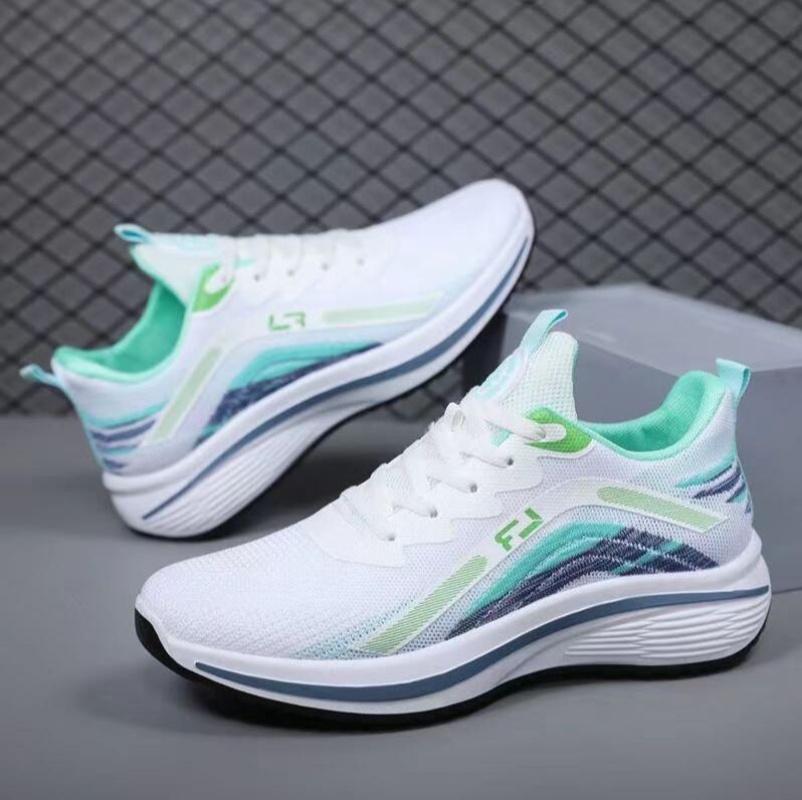 Flying Woven Breathable Mesh Surface Breathable Comfortable Cloth Shoes Casual Men's Fashion All-match Sneakers Men's Shoes