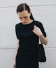 Beullaengkeulumumeon Sheer Half Knit_Black