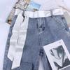 Waistbands Silk Scarf Solid Color Ribbon Knot Rope Fashion Long Scarf  Ladies