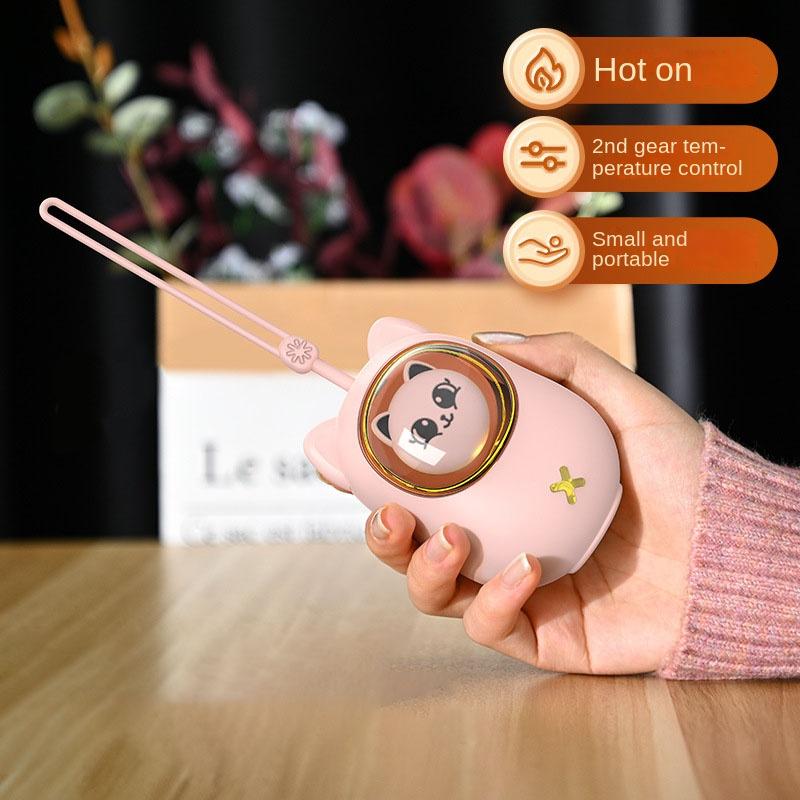 New Mini Winter Fawn Hand Warmer Outdoors Portable Warm Hand Reusable Usb Rechargeable Hand Warmer Christmas New Year Girl Gift