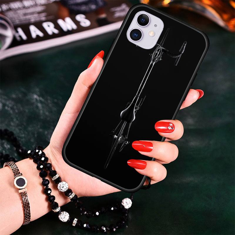 XSPING Motorcycle Cars Man  Phone Case For iPhone 12 Mini 11 Pro XS Max X XR 7 8 Plus