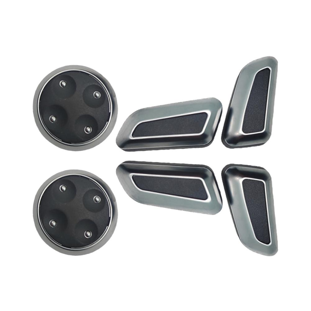 Car Seat Adjustment Button Switch Cover Knob Trim For A3 For A4 For A5 For A6 For A7 Car Accessories Interior Trim Seat Switch