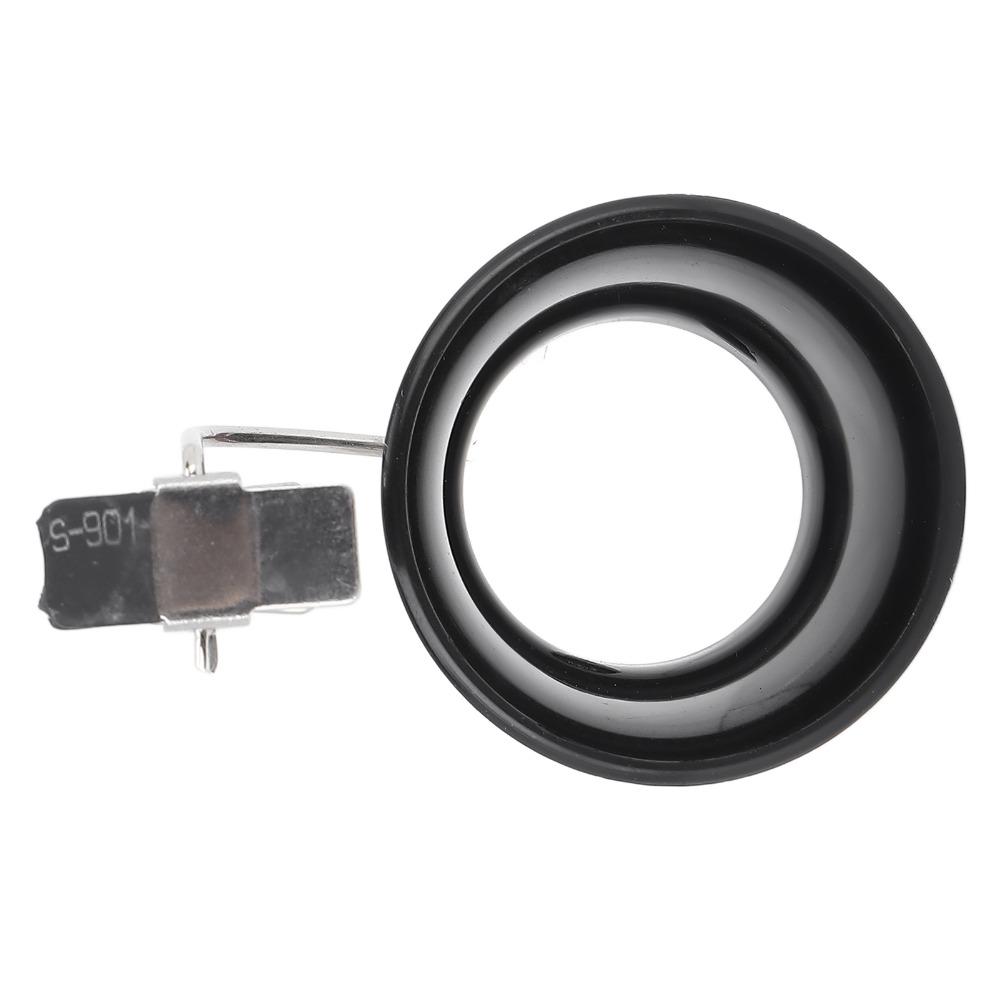5X Magnification 5X Eye Loupe Black Plastic Light Weight Watch Repair Magnifier With Clip Jewelry Magnifier Jewelry Inspection