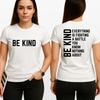 Be Kind Adult T-Shirt Mental Health Awareness Kindness Unisex Gift Tee