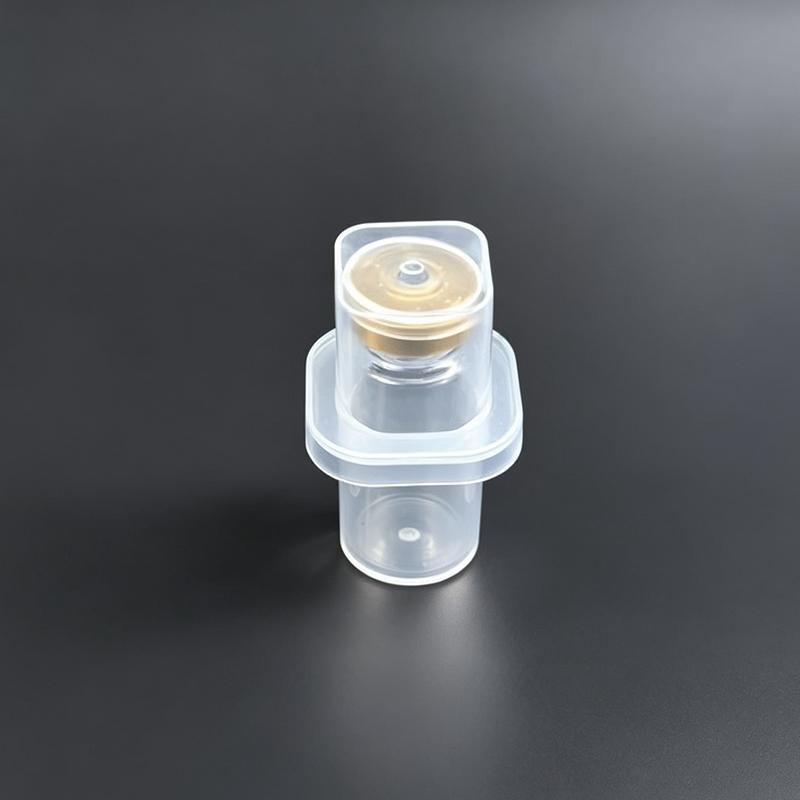 Durable Clear Plastic Sealed Storage Vials Leak Proof Lids Assorted Sizes For Lab Cosmetic Storage