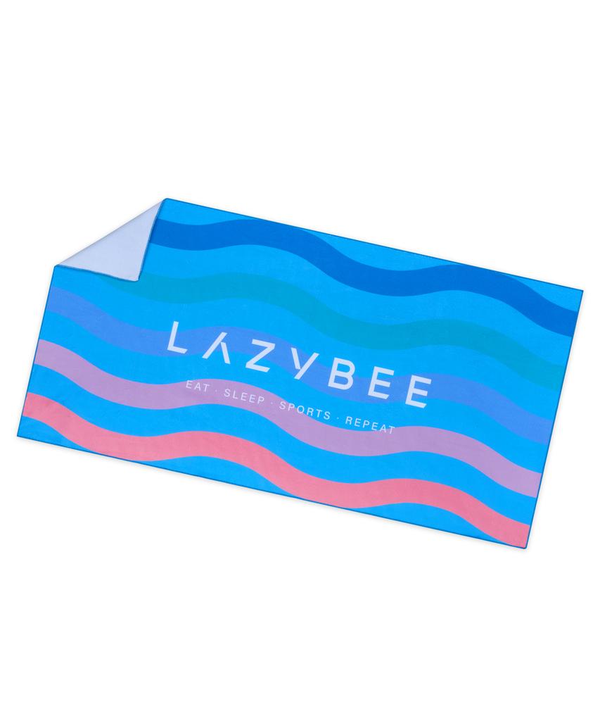 Leijibi Quick Dry Beach Towel Large Microfiber (Pouch Included) Multiwave