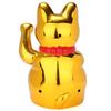 Classic Gold Beckoning Waving Lucky Cats Figure Moving Arm Chinese Wealth Fortune Feng Shui Car Decor Ornament Craft