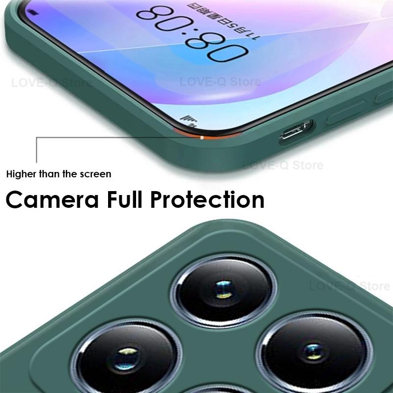 For For Xiaomi 14T Pro Case Liquid Silicone Funda Phone Cases For Xiaomi 14T Pro Xiao Mi 14T 14 T Mi14T Pro Soft TPU Cover